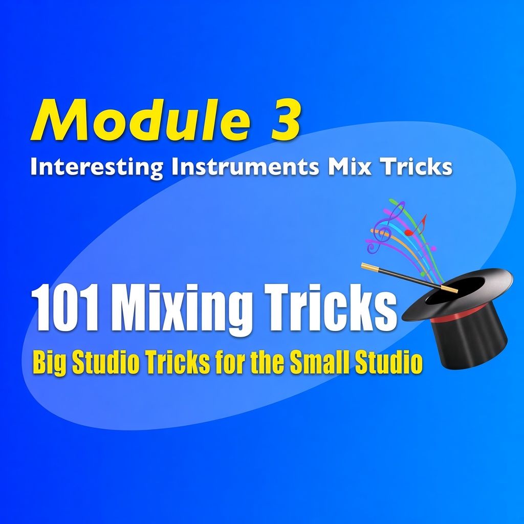 Bobby Owinski 101 Mixing Tricks Module 3 Bobby Owinski 101 Mixing Tricks Module 3