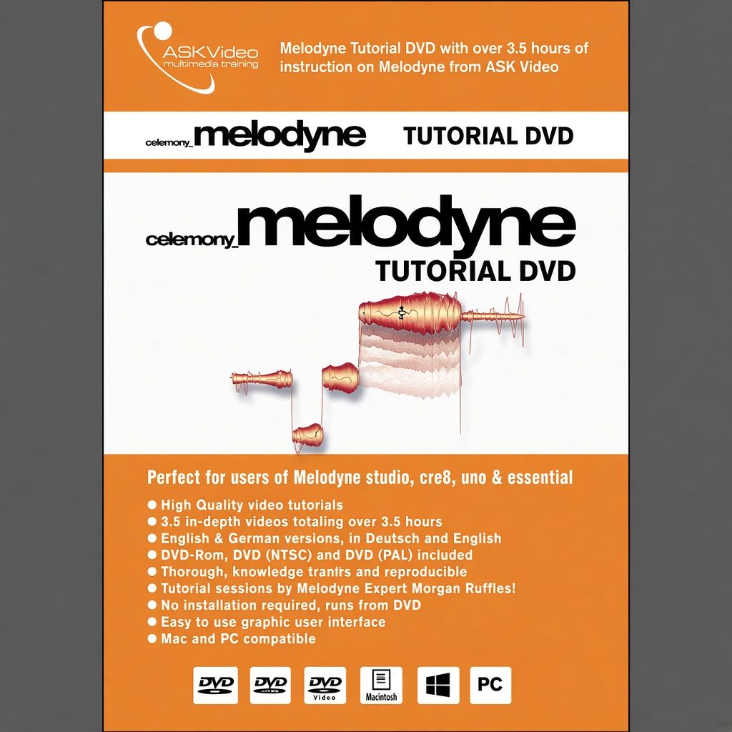 Celemony's Melodyne Tutorial Celemony's Melodyne Tutorial