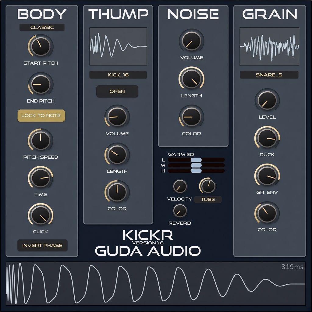 Guda Audio KickR v1.6
