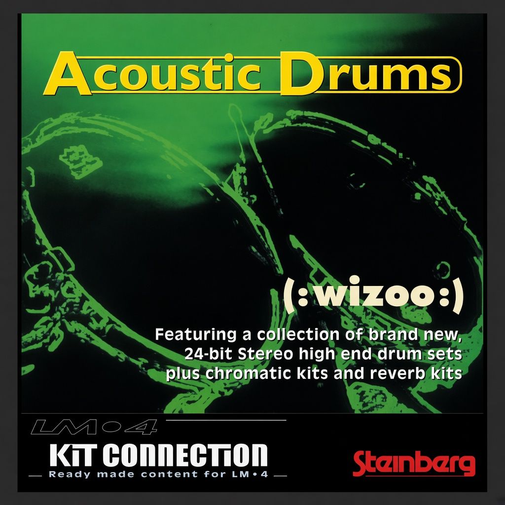 LM-4 Wizoo Kit Connection - Acoustic Drums