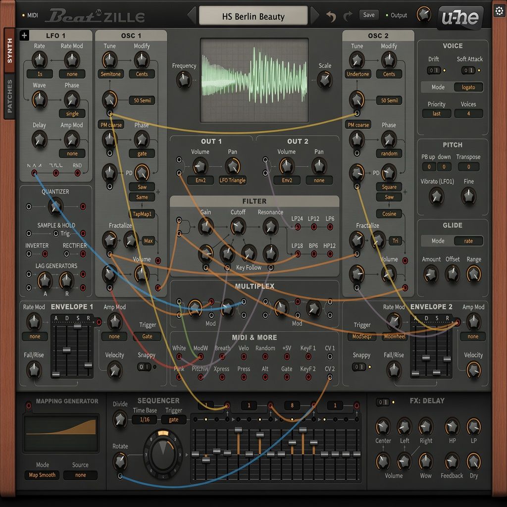 U-he BeatZille v1.0 U-he BeatZille v1.0