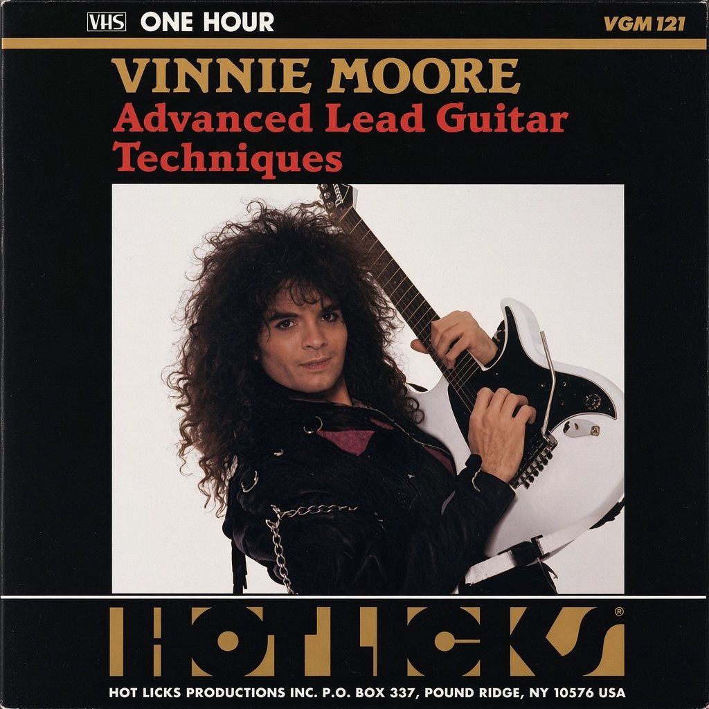 Vinnie Moore - Lead guitar techniques, hot licks Vinnie Moore - Lead guitar techniques, hot licks