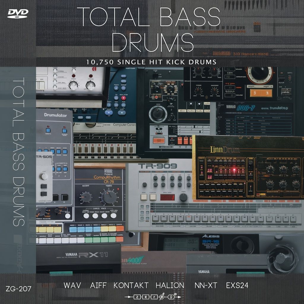 Zero-G Total Bass Drums [DVD]