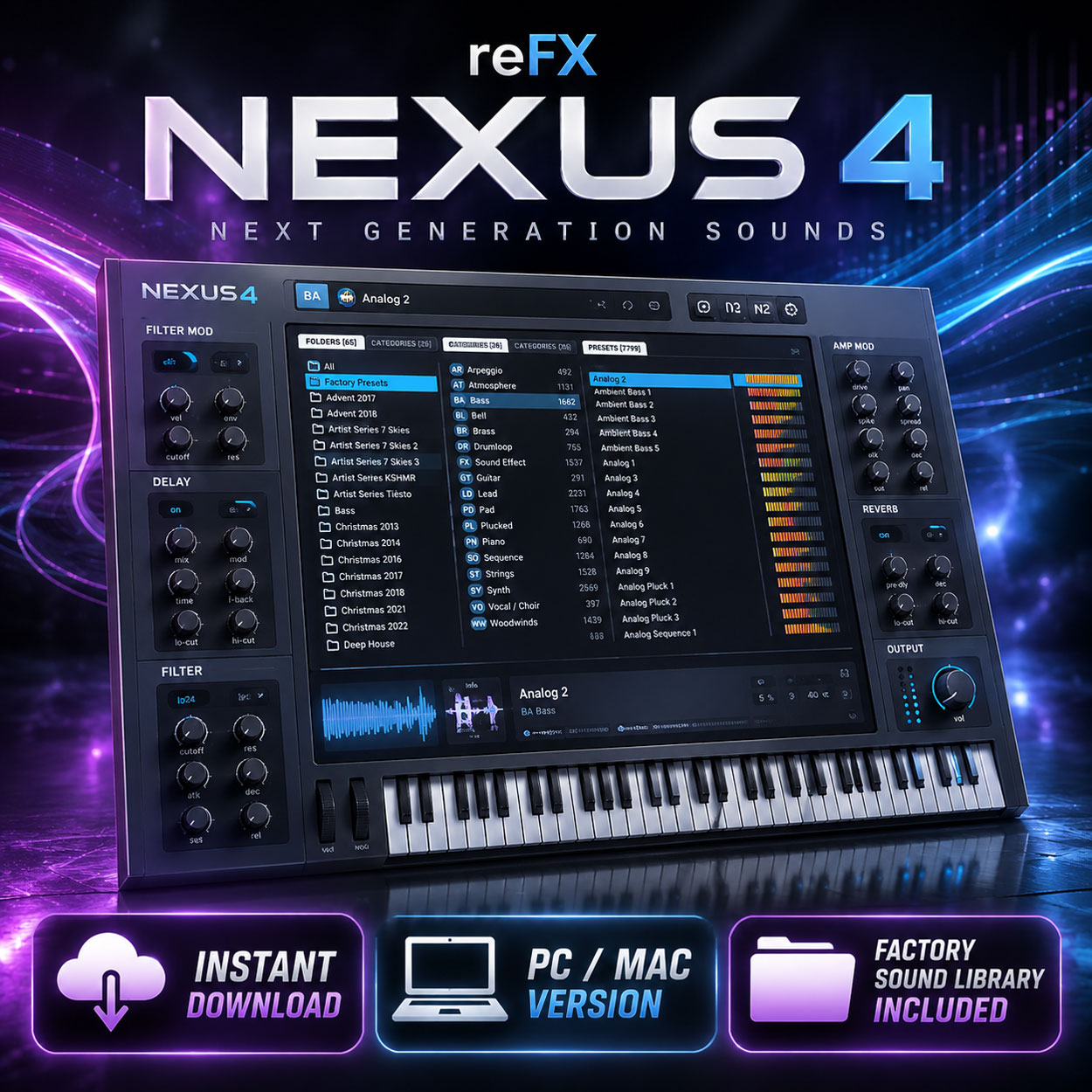 reFX NEXUS 4 reFX NEXUS 4